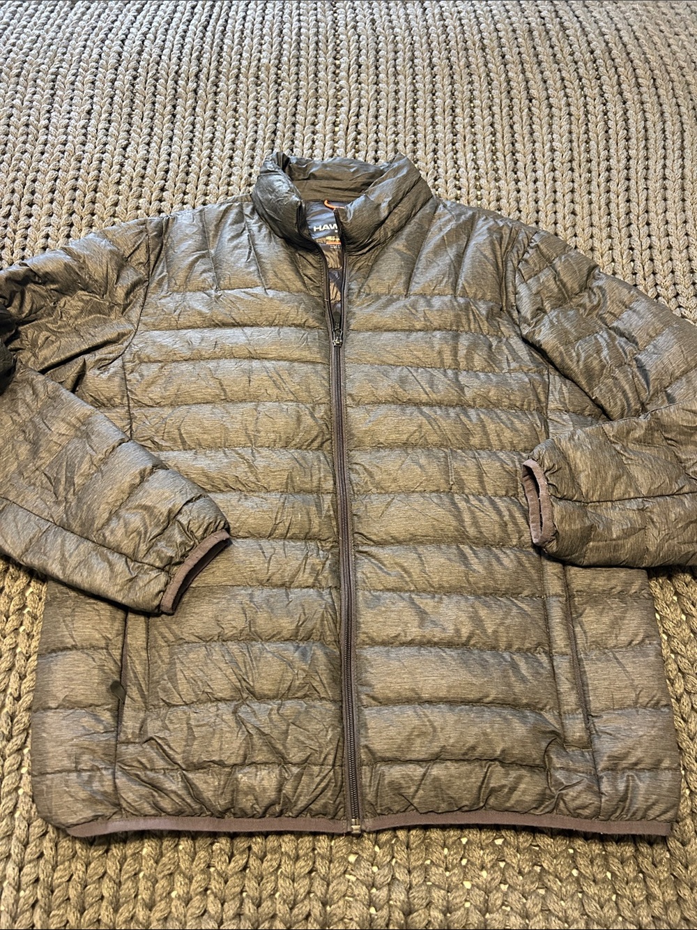 Men's Lightweight Quilted Jacket - Gray